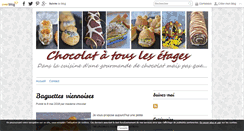 Desktop Screenshot of chocolatatouslesetages.fr